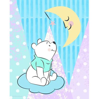 KOMAR Winnie Pooh Moon Art Mural - Mondes pour Enfants - Publicité KOMAR Winnie Pooh Moon Art Mural - Mondes pour Enfants - Publicité