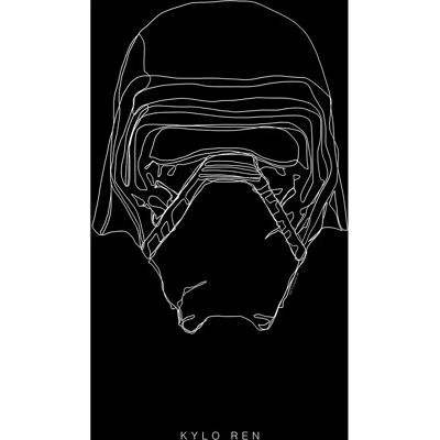 KOMAR Kylo Star Wars Wandbild - Poster 50x70cm KOMAR Kylo Star Wars Wandbild - Poster 50x70cm