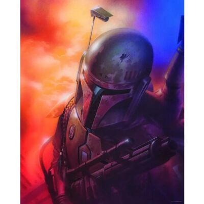 Sanders & Sanders Star Wars Mandalorian Bunt Poster 40x50cm Sanders & Sanders Star Wars Mandalorian Bunt Poster 40x50cm