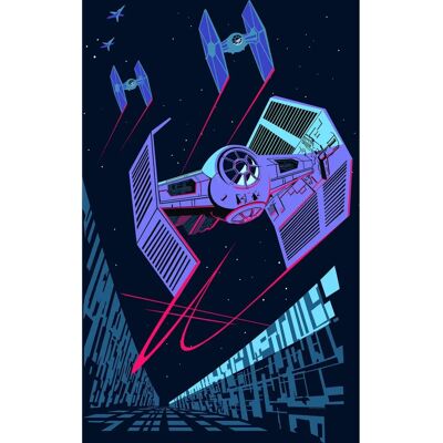 Póster de Star Wars TIE-Fighter - Decoración interior Póster de Star Wars TIE-Fighter - Decoración interior