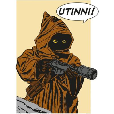 Póster Java de Star Wars Clásico Cita de Cómic - Póster Póster Java de Star Wars Clásico Cita de Cómic - Póster