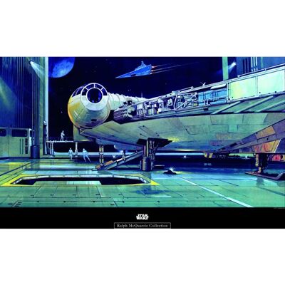 KOMAR Star Wars Falke Hangar Bunt Poster - Poster KOMAR Star Wars Falke Hangar Bunt Poster - Poster