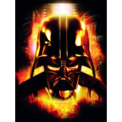 Póster de Star Wars de Cabeza de Vader de KOMAR - Decoración interior Póster de Star Wars de Cabeza de Vader de KOMAR - Decoración interior