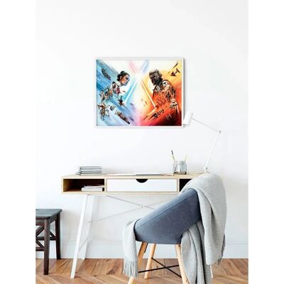 KOMAR Star Wars Poster - 70x50 cm - Bunt - Kinderzimmer Deko KOMAR Star Wars Poster - 70x50 cm - Bunt - Kinderzimmer Deko