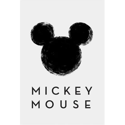 Komar - Mickey Mouse silhouette - 50x70 cm - Poster Komar - Mickey Mouse silhouette - 50x70 cm - Poster