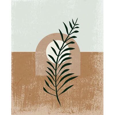 KOMAR - Silence Full Moon - Braun - 40x50 cm - Wandkunst KOMAR - Silence Full Moon - Braun - 40x50 cm - Wandkunst