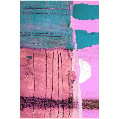 KOMAR Pinky Allegro Arte de Pared - Decoración moderna colorida KOMAR Pinky Allegro Arte de Pared - Decoración moderna colorida