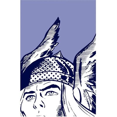 KOMAR Thor Wandbild Blau 50x70cm - Wandbild KOMAR Thor Wandbild Blau 50x70cm - Wandbild