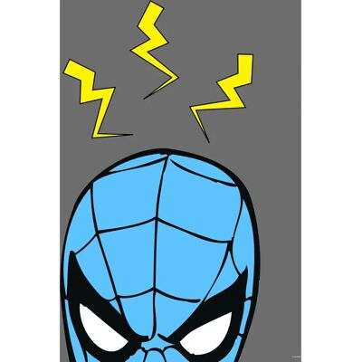 Affiche Murale Spider-Man KOMAR - 40x50cm - Couleurs Vives - Publicité Affiche Murale Spider-Man KOMAR - 40x50cm - Couleurs Vives - Publicité
