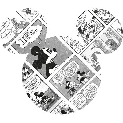 Murale da Parete Autoadesiva Mickey Head Comic Cartoon - Murale Murale da Parete Autoadesiva Mickey Head Comic Cartoon - Murale