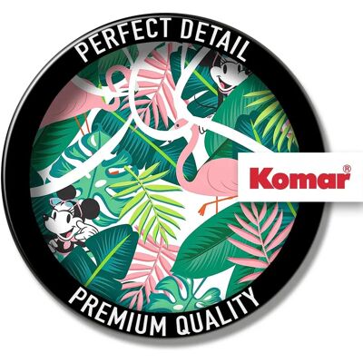 KOMAR Minnie Kopf Tapete - 125x125cm, Selbstklebend, Wasserfest KOMAR Minnie Kopf Tapete - 125x125cm, Selbstklebend, Wasserfest