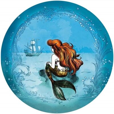 KOMAR Ariel Dreaming Murale - Multicolore, 125x125 cm KOMAR Ariel Dreaming Murale - Multicolore, 125x125 cm