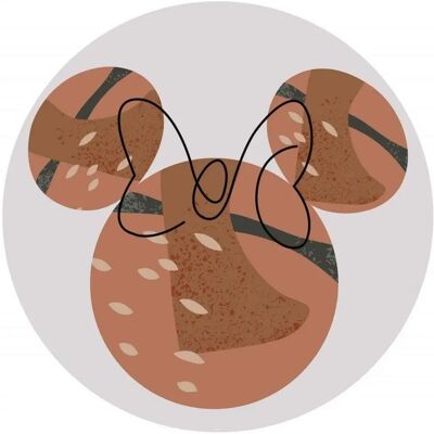 KOMAR Minnie Terra Tapeta Na Ścianę - Dekoracja KOMAR Minnie Terra Tapeta Na Ścianę - Dekoracja