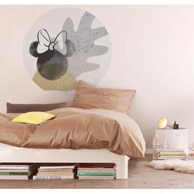 KOMAR Minnie Loop Art Selbstklebende Wandtapete - 125x125 cm KOMAR Minnie Loop Art Selbstklebende Wandtapete - 125x125 cm