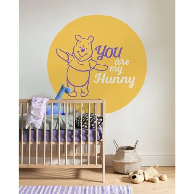 KOMAR Winnie the Pooh My Hunny Wandtattoo - 125x125cm KOMAR Winnie the Pooh My Hunny Wandtattoo - 125x125cm