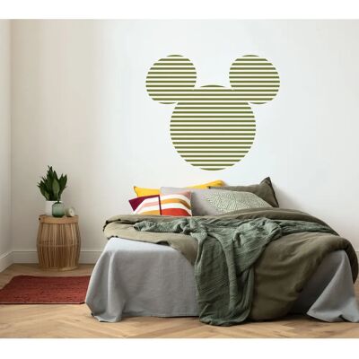 KOMAR Mickey Head Streifen Wandtattoo - 125 cm KOMAR Mickey Head Streifen Wandtattoo - 125 cm