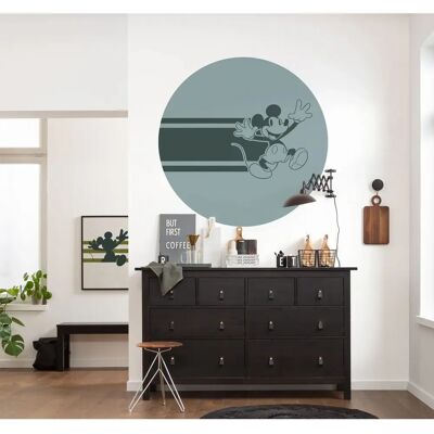 KOMAR Mickey Bonjour Wandtattoo - Disney, Grau, 125x125cm KOMAR Mickey Bonjour Wandtattoo - Disney, Grau, 125x125cm