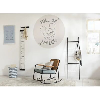 KOMAR Mickey Mouse Joke Selbstklebende Rund Wandbild - 125x125cm KOMAR Mickey Mouse Joke Selbstklebende Rund Wandbild - 125x125cm
