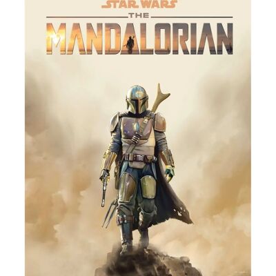 Komar Mandalorian Filmplakat - Wandbild für Kinderzimmer Komar Mandalorian Filmplakat - Wandbild für Kinderzimmer