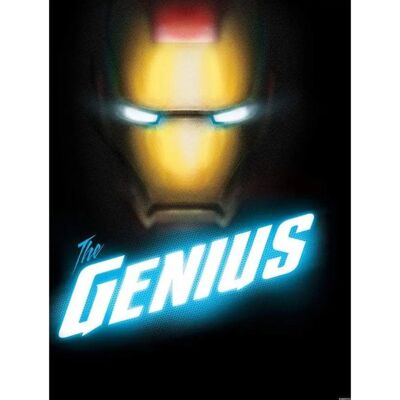 KOMAR Póster Avengers The Genius - Bunt 50x70cm KOMAR Póster Avengers The Genius - Bunt 50x70cm