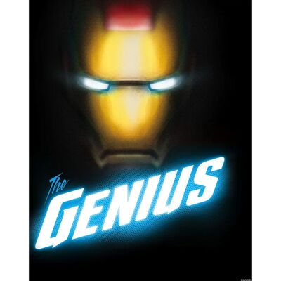KOMAR Avengers The Genius Wandbild bunt - 40x50cm KOMAR Avengers The Genius Wandbild bunt - 40x50cm