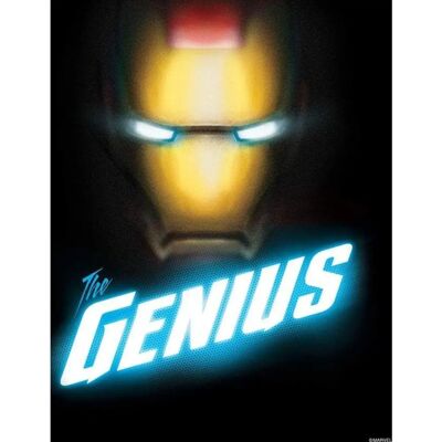 KOMAR Affiche Avengers The Genius - Multicolore 30x40cm - Publicité KOMAR Affiche Avengers The Genius - Multicolore 30x40cm - Publicité