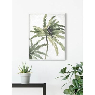 Komar Tropical Toucan Poster - 30x40cm - Bunte Tierwelt Komar Tropical Toucan Poster - 30x40cm - Bunte Tierwelt