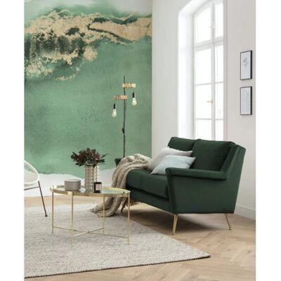 KOMAR Grün Blau Kunst Wandbild - Moderner Naturlook KOMAR Grün Blau Kunst Wandbild - Moderner Naturlook