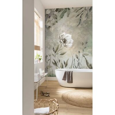 KOMAR Papel Pintado Floral - Patrón de Flores - 300x280cm - Papel Pintado KOMAR Papel Pintado Floral - Patrón de Flores - 300x280cm - Papel Pintado