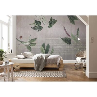 KOMAR Tropic Concrete Bunt Tapete - Wandbelag 400x280cm KOMAR Tropic Concrete Bunt Tapete - Wandbelag 400x280cm