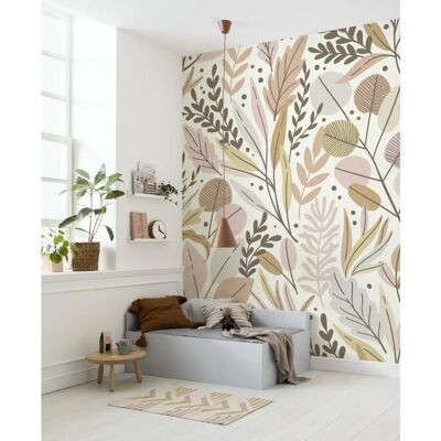 KOMAR Twigs Tapete - Blumen Wandbild - 200x280 cm KOMAR Twigs Tapete - Blumen Wandbild - 200x280 cm