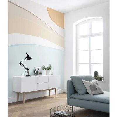 KOMAR Vague Bunte Vlies Tapete - Tapetenart KOMAR Vague Bunte Vlies Tapete - Tapetenart
