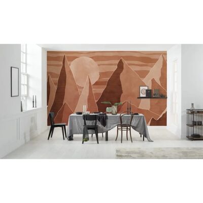 KOMAR Desert Mile Tapete - Rot/Bra, 400x280cm KOMAR Desert Mile Tapete - Rot/Bra, 400x280cm