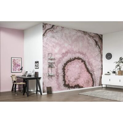 KOMAR Marmor Rosé Tapete - Geode Wanddeko KOMAR Marmor Rosé Tapete - Geode Wanddeko