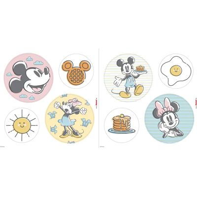 Autocollant Fenêtre Mickey Mouse - 30x30cm - Décoration enfant Autocollant Fenêtre Mickey Mouse - 30x30cm - Décoration enfant