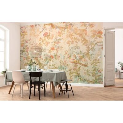 KOMAR Vliestapete im klassischen Stil - Oiseau de Paradis KOMAR Vliestapete im klassischen Stil - Oiseau de Paradis