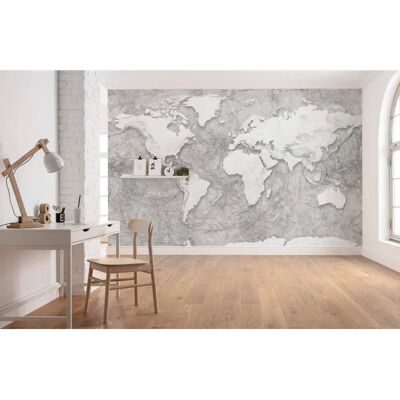 KOMAR Schwarze Welt Relief Tapete - 350x250 cm - Tapete KOMAR Schwarze Welt Relief Tapete - 350x250 cm - Tapete