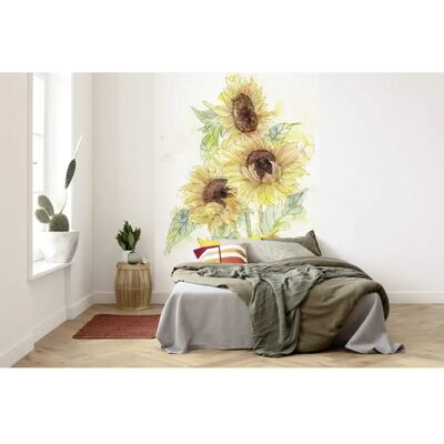 KOMAR Girasol Tapete - Sonnenblumen, Natur - 200x250cm KOMAR Girasol Tapete - Sonnenblumen, Natur - 200x250cm