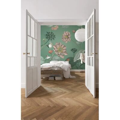 KOMAR Papel Pintado Blissful - Flores - 200x250 cm KOMAR Papel Pintado Blissful - Flores - 200x250 cm