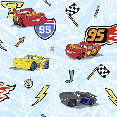 Vinilo infantil de Komar - Coches Disney Cars Lets Race - 0,53 x 10,05 m Vinilo infantil de Komar - Coches Disney Cars Lets Race - 0,53 x 10,05 m