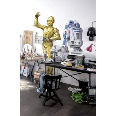 KOMAR Star Wars XXL C-3PO Tapete - Kinderzimmer Dekor KOMAR Star Wars XXL C-3PO Tapete - Kinderzimmer Dekor