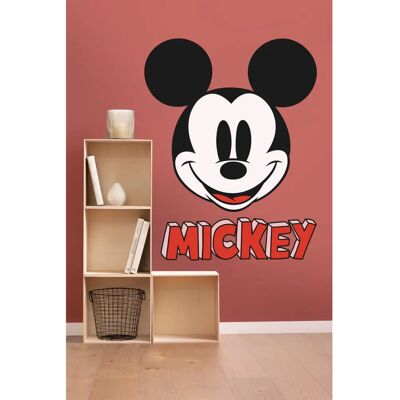 KOMAR Mickey Smile XXL Selbstklebende Vlies Tapete - Kinderzimmer Wanddekoration KOMAR Mickey Smile XXL Selbstklebende Vlies Tapete - Kinderzimmer Wanddekoration