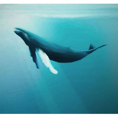 KOMAR Wandbild Artsy Humpback Whale - 200x280 cm KOMAR Wandbild Artsy Humpback Whale - 200x280 cm