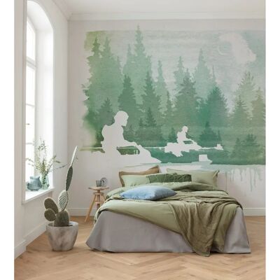 KOMAR Endor Speeders Star Wars Mural - Decoración Infantil KOMAR Endor Speeders Star Wars Mural - Decoración Infantil