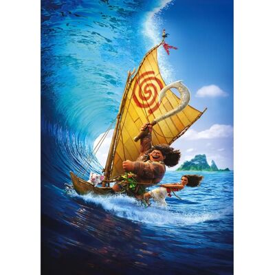 KOMAR Disney Moana Ride the Wave Carta da Parati - 200x280 cm KOMAR Disney Moana Ride the Wave Carta da Parati - 200x280 cm