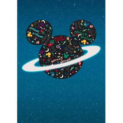 KOMAR Mickey Mouse Wandbild - Kinderzimmer Dekoration KOMAR Mickey Mouse Wandbild - Kinderzimmer Dekoration