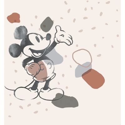 KOMAR Mickey Organic Shapes Vliestapete - 250x280 cm KOMAR Mickey Organic Shapes Vliestapete - 250x280 cm