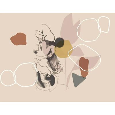 KOMAR Minnie Soft Shapes Wandtapete - Kinderzimmer Dekoration KOMAR Minnie Soft Shapes Wandtapete - Kinderzimmer Dekoration