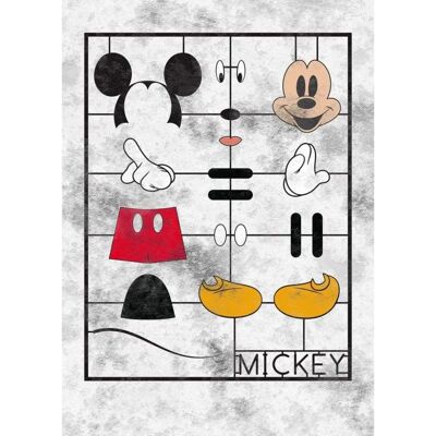 KOMAR Mickey Kit Wall Mural - Disney Comic Kids Decor 200x280cm KOMAR Mickey Kit Wall Mural - Disney Comic Kids Decor 200x280cm