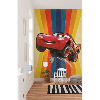 Papel Pintado Cars Jump - Decoración para Cuarto Infantil - Estilo Cómic Papel Pintado Cars Jump - Decoración para Cuarto Infantil - Estilo Cómic